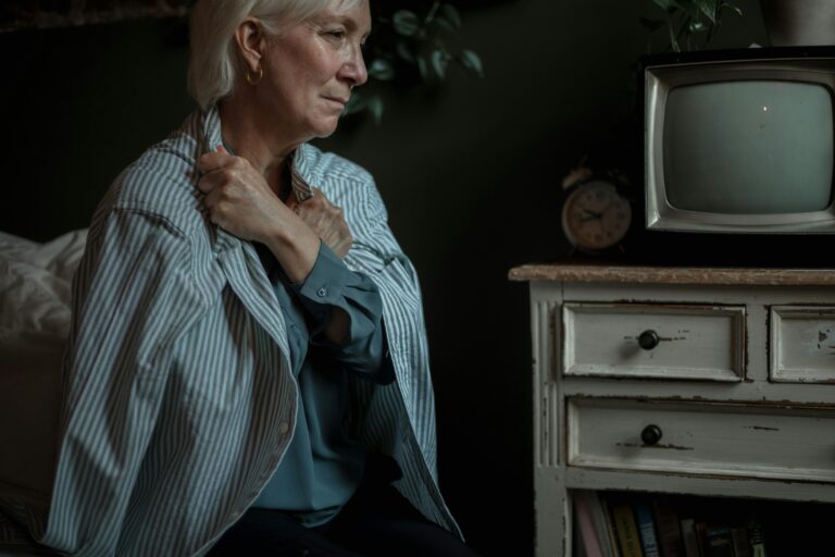 Mulher cansada refletindo sobre sua rotina e propósito de vida